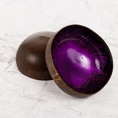 Handcrafted Coconut Shell Serving Bowl