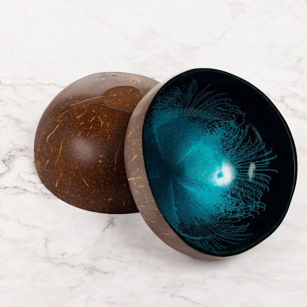 Handcrafted Coconut Shell Serving Bowl