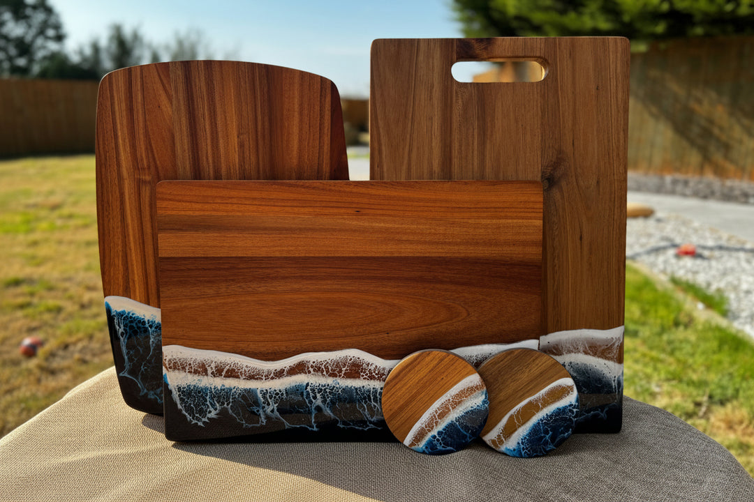Wave resin boards