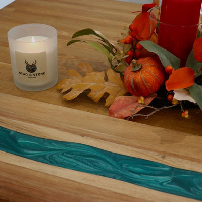 Wood Resin Charcuterie Board | Handmade Scottish Cheese Board | Serving Board Gift | Housewarming Present