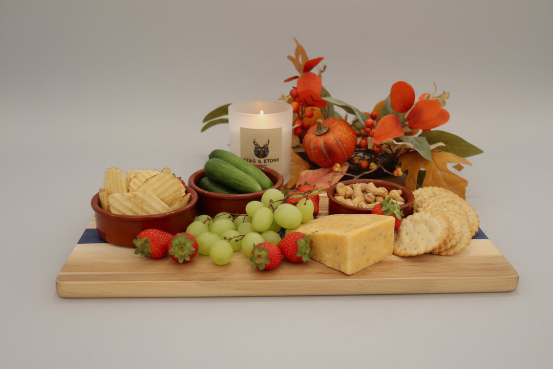 Wood Resin Charcuterie Board | Handmade Scottish Cheese Board | Serving Board Gift | Housewarming Present