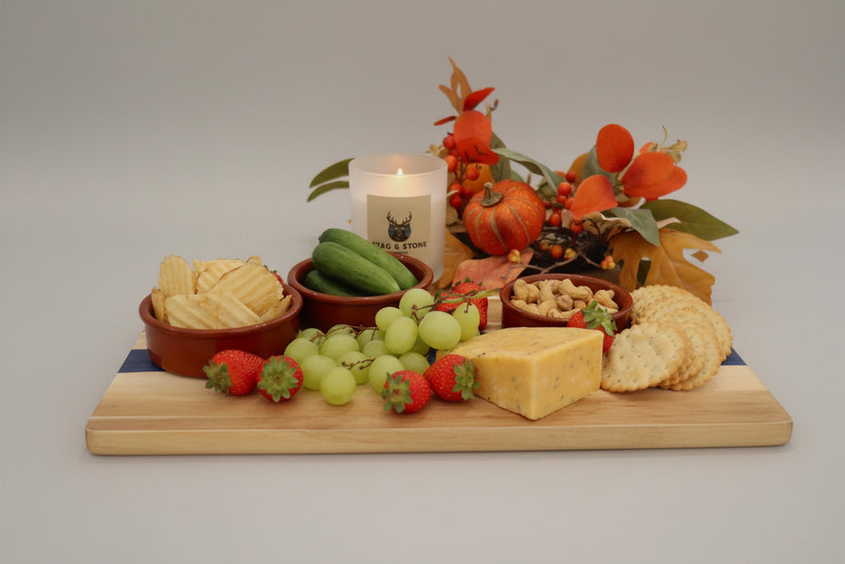 Wood Resin Charcuterie Board | Handmade Scottish Cheese Board | Serving Board Gift | Housewarming Present
