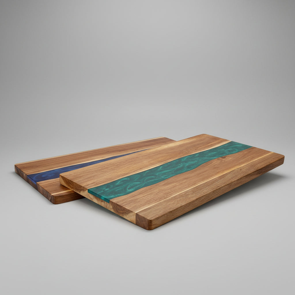 Wood Resin Charcuterie Board | Handmade Scottish Cheese Board | Serving Board Gift | Housewarming Present