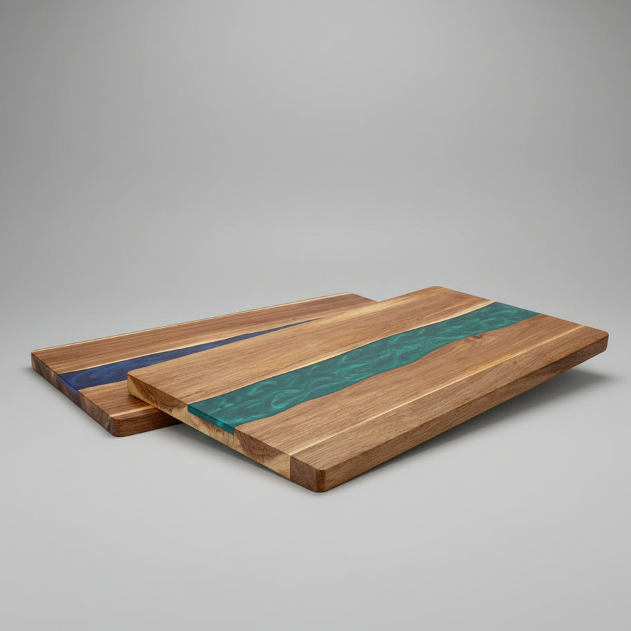 Wood Resin Charcuterie Board | Handmade Scottish Cheese Board | Serving Board Gift | Housewarming Present
