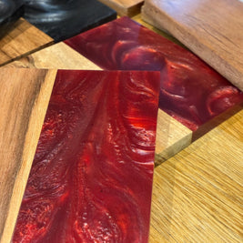 Whisky Lover Coasters | Handmade Wood Resin Drinks Coasters | Gift for Men | Scottish Home Decor