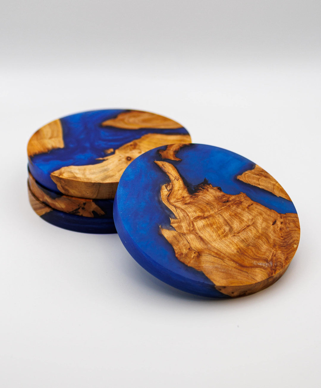 Scottish Resin Coasters | Handmade Wood &amp; Resin Drinks Coasters | Highland Home Decor | Housewarming Gift