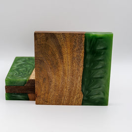 Wood Resin Coasters | Rustic Handmade Drinks Coasters | Cottage Home Decor | Unique Housewarming Gift