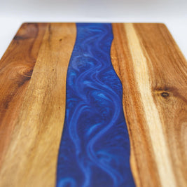 Wood Resin Charcuterie Board | Handmade Scottish Cheese Board | Serving Board Gift | Housewarming Present