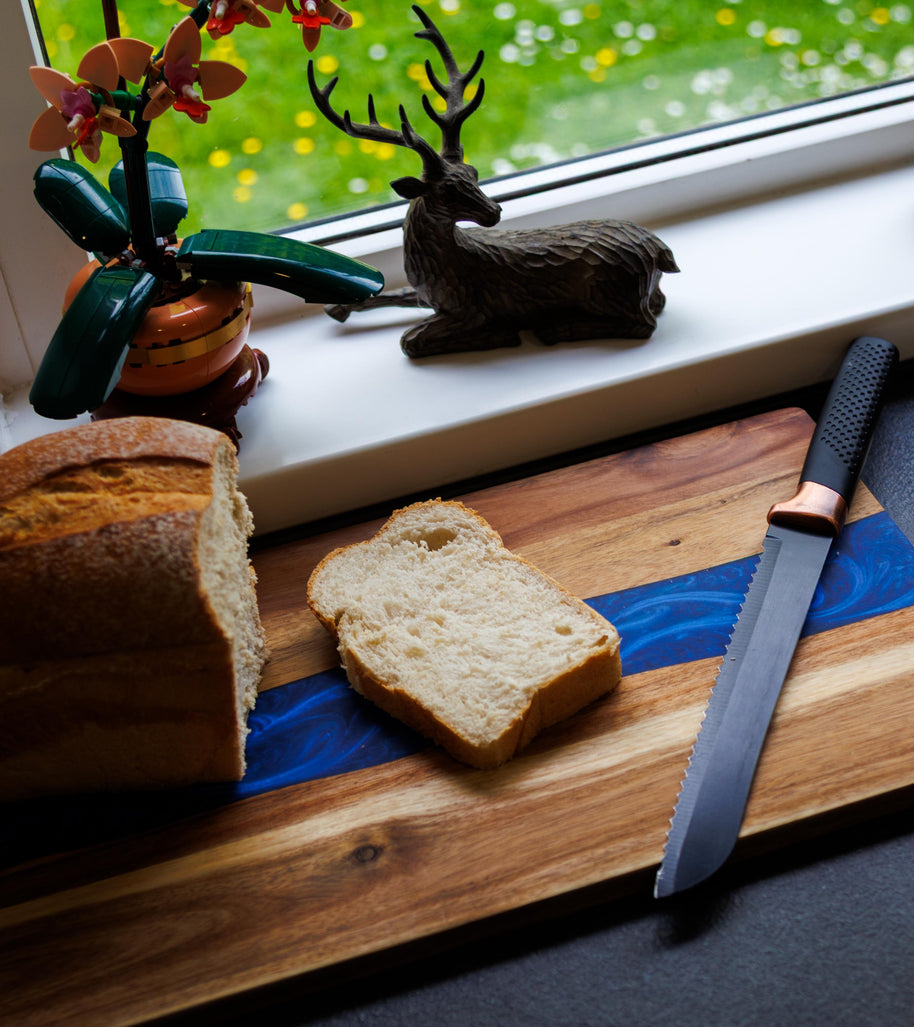 Wood Resin Charcuterie Board | Handmade Scottish Cheese Board | Serving Board Gift | Housewarming Present
