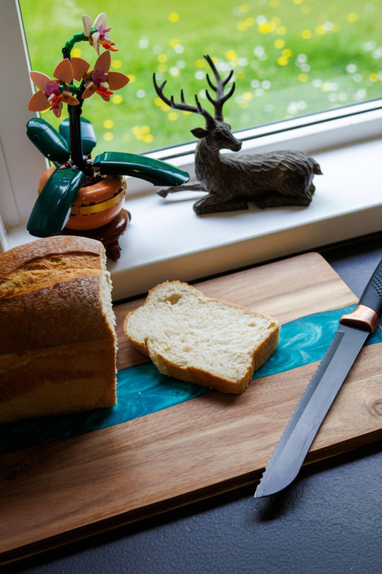 Wood Resin Charcuterie Board | Handmade Scottish Cheese Board | Serving Board Gift | Housewarming Present