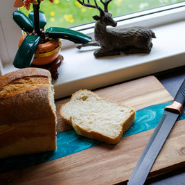 Wood Resin Charcuterie Board | Handmade Scottish Cheese Board | Serving Board Gift | Housewarming Present