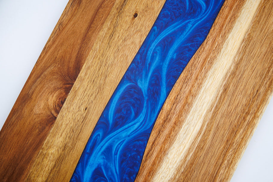 Wood Resin Charcuterie Board | Handmade Scottish Cheese Board | Serving Board Gift | Housewarming Present
