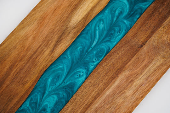 Wood Resin Charcuterie Board | Handmade Scottish Cheese Board | Serving Board Gift | Housewarming Present