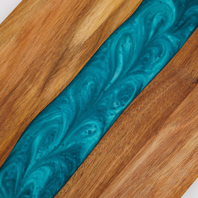 Wood Resin Charcuterie Board | Handmade Scottish Cheese Board | Serving Board Gift | Housewarming Present