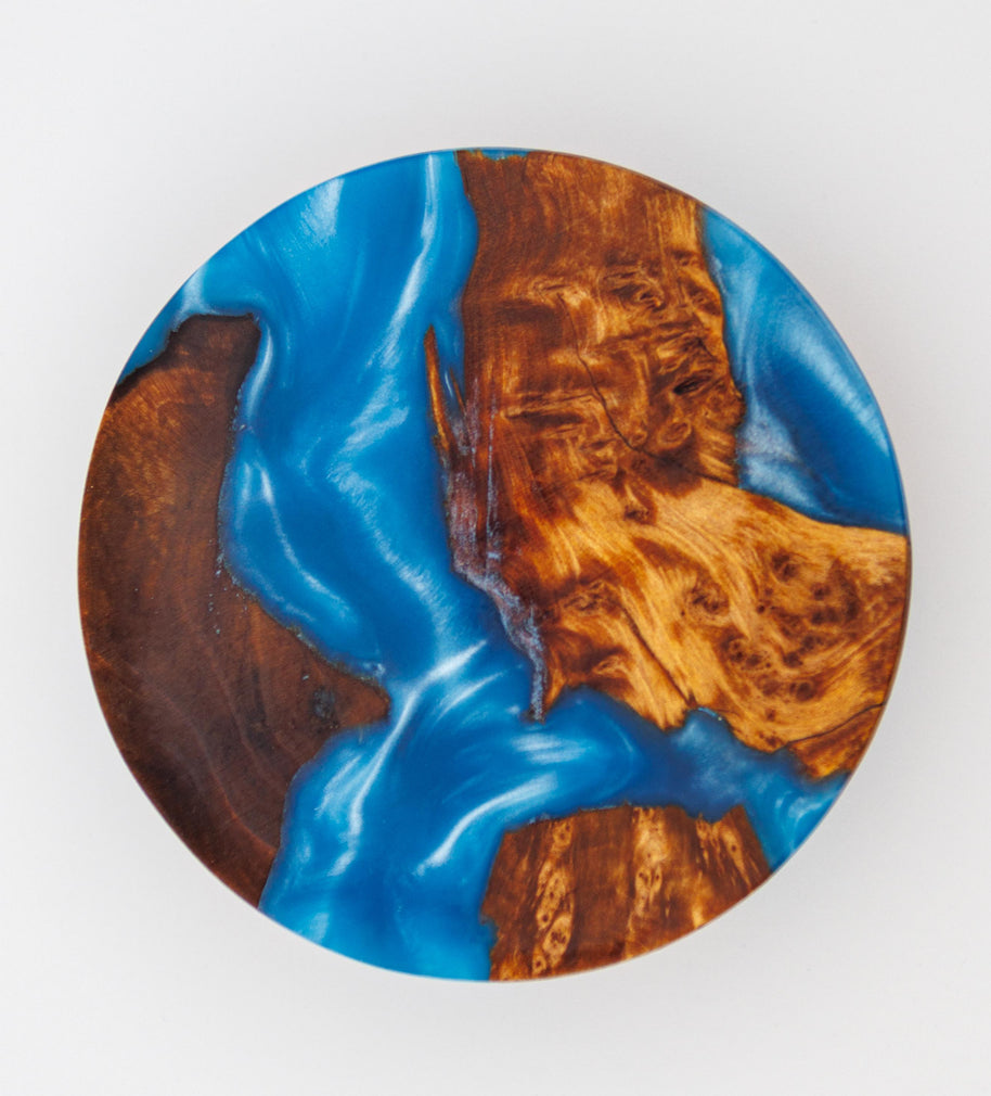 Scottish Resin Coasters | Handmade Wood & Resin Drinks Coasters | Modern Home | Housewarming Gift