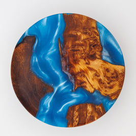 Scottish Resin Coasters | Handmade Wood & Resin Drinks Coasters | Modern Home | Housewarming Gift