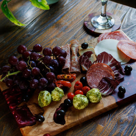 Handcrafted Wood and Resin Charcuterie Boards: Scottish Decor. Thoughtful Gifting