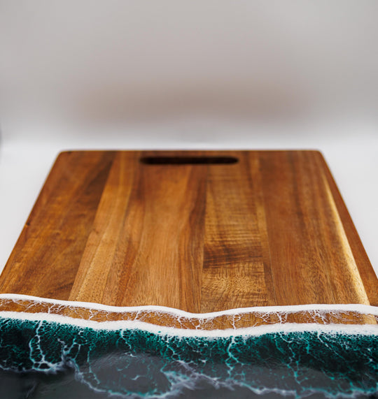 Wood Resin Charcuterie Board | Handmade Scottish Platter | Serving Board Gift | Housewarming