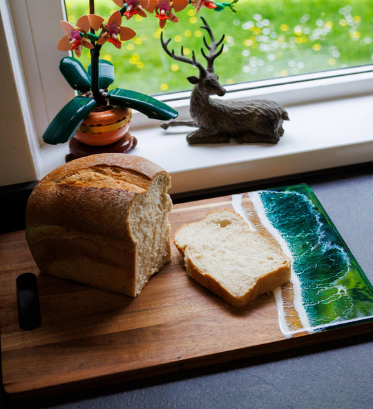 Wood Resin Charcuterie Board | Handmade Scottish Platter | Serving Board Gift | Housewarming