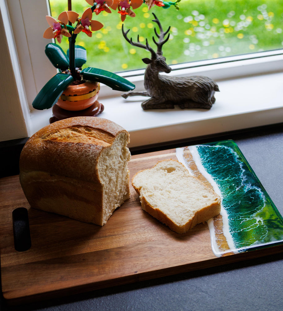 Wood Resin Charcuterie Board | Handmade Scottish Platter | Serving Board Gift | Housewarming
