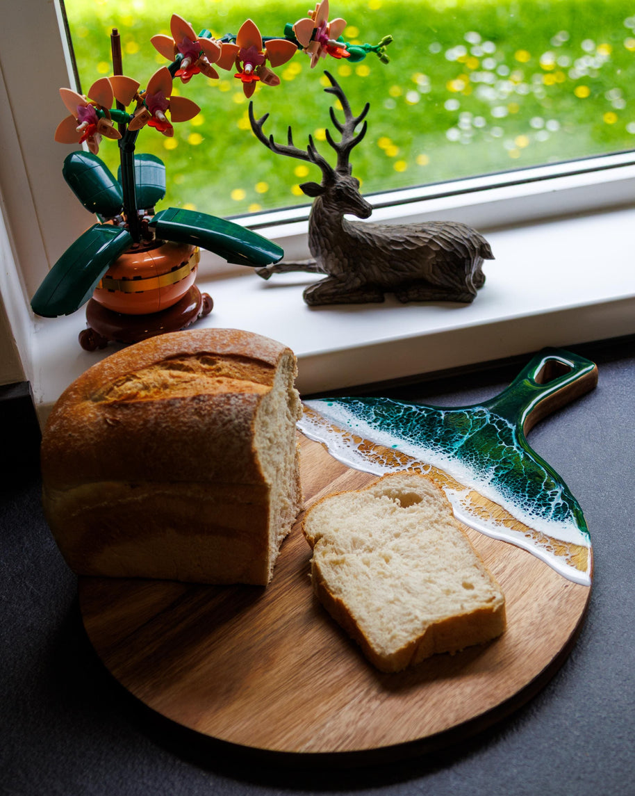 Wood Resin Charcuterie Board | Handmade Scottish Platter | Serving Board Gift | Housewarming