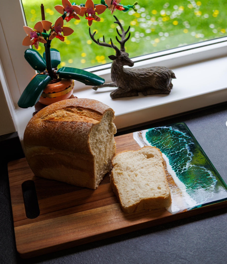 Wood Resin Charcuterie Board | Handmade Scottish Platter | Serving Board Gift | Housewarming