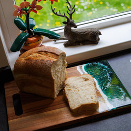 Wood Resin Charcuterie Board | Handmade Scottish Platter | Serving Board Gift | Housewarming