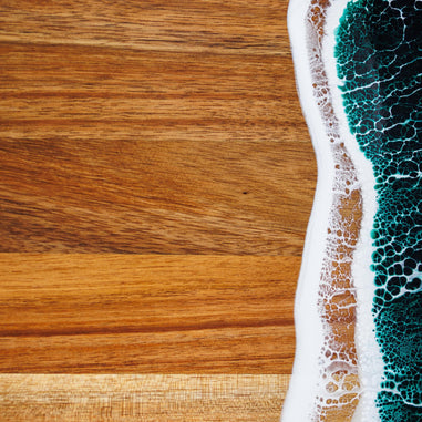 Wood Resin Charcuterie Board | Handmade Scottish Platter | Serving Board Gift | Housewarming