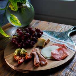 Wood Resin Charcuterie Board | Handmade Scottish Platter | Serving Board Gift | Housewarming