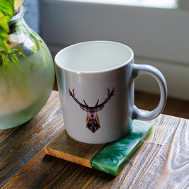 Wood Resin Coasters | Rustic Handmade Drinks Coasters | Cottage Home Decor | Unique Housewarming Gift