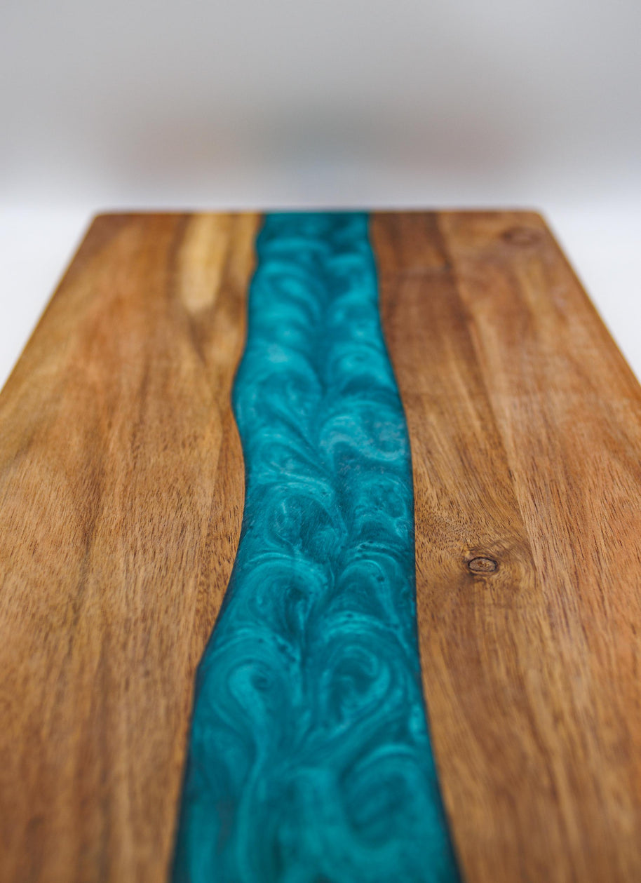 Wood Resin Charcuterie Board | Handmade Scottish Cheese Board | Serving Board Gift | Housewarming Present