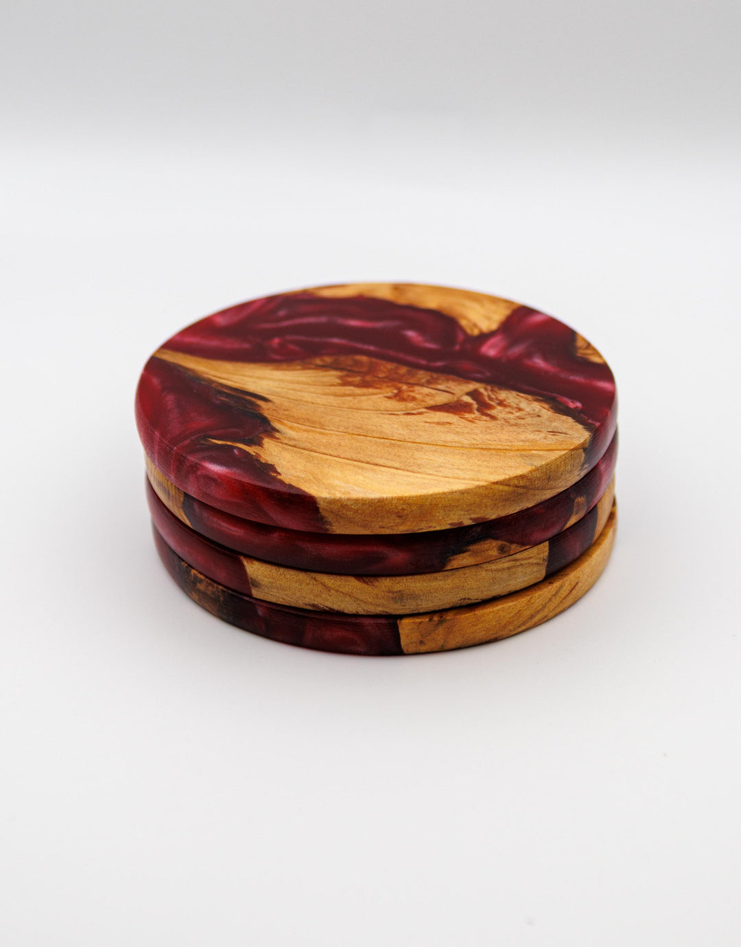 Scottish Resin Coasters | Handmade Wood &amp; Resin Drinks Coasters | Modern Home | Housewarming Gift