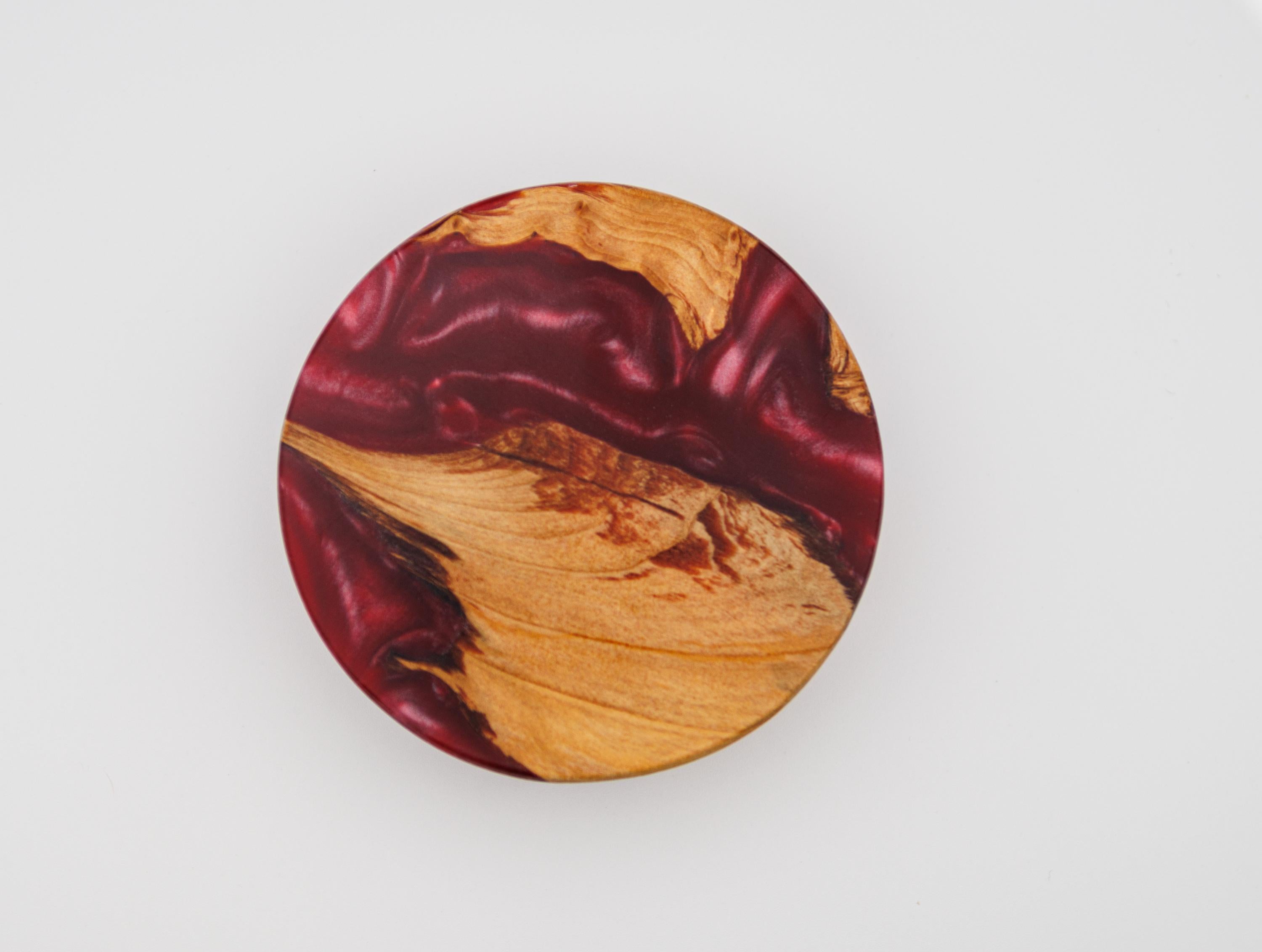 Scottish Resin Coasters | Handmade Wood & Resin Drinks Coasters | Modern Home | Housewarming Gift