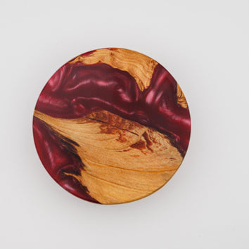 Scottish Resin Coasters | Handmade Wood & Resin Drinks Coasters | Modern Home | Housewarming Gift