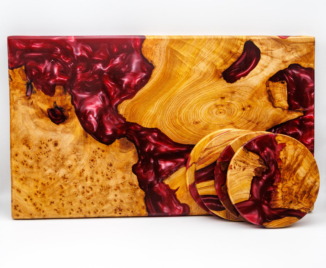 Handcrafted Wood and Resin Charcuterie Boards: Scottish Decor. Thoughtful Gifting