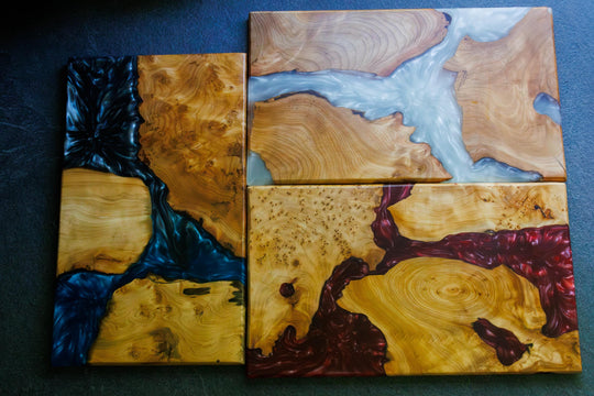 Handcrafted Wood and Resin Charcuterie Boards: Scottish Decor. Thoughtful Gifting