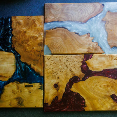 Handcrafted Wood and Resin Charcuterie Boards: Scottish Decor. Thoughtful Gifting