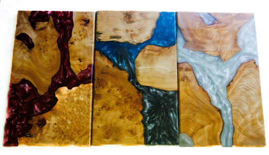 Handcrafted Wood and Resin Charcuterie Boards: Scottish Decor. Thoughtful Gifting