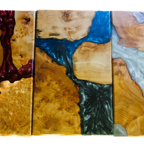 Handcrafted Wood and Resin Charcuterie Boards: Scottish Decor. Thoughtful Gifting