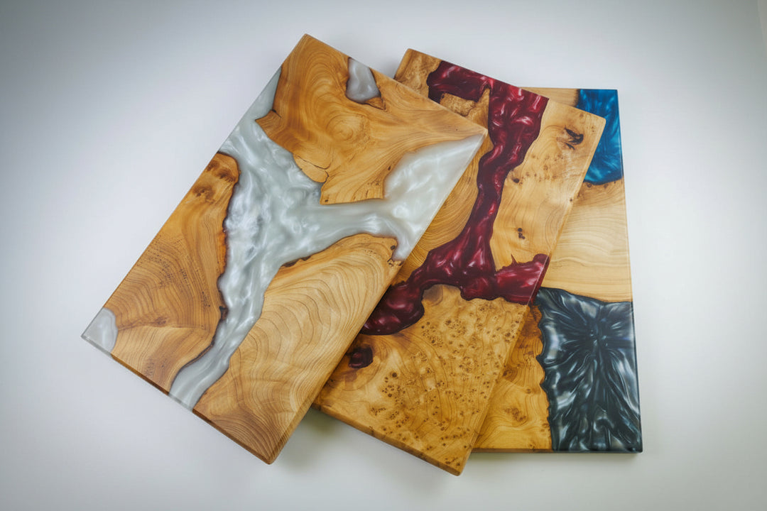 Handcrafted Wood and Resin Charcuterie Boards: Scottish Decor. Thoughtful Gifting