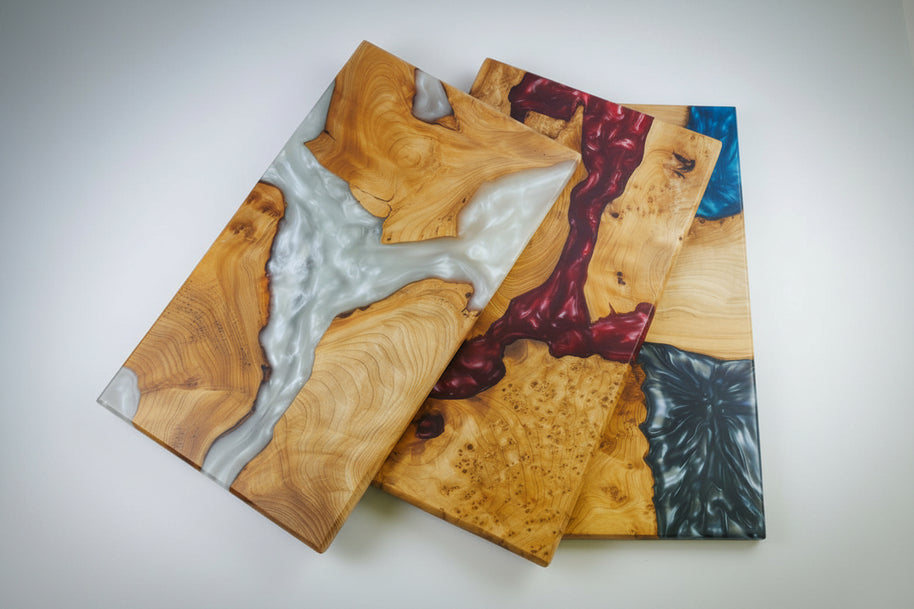 Handcrafted Wood and Resin Charcuterie Boards: Scottish Decor. Thoughtful Gifting