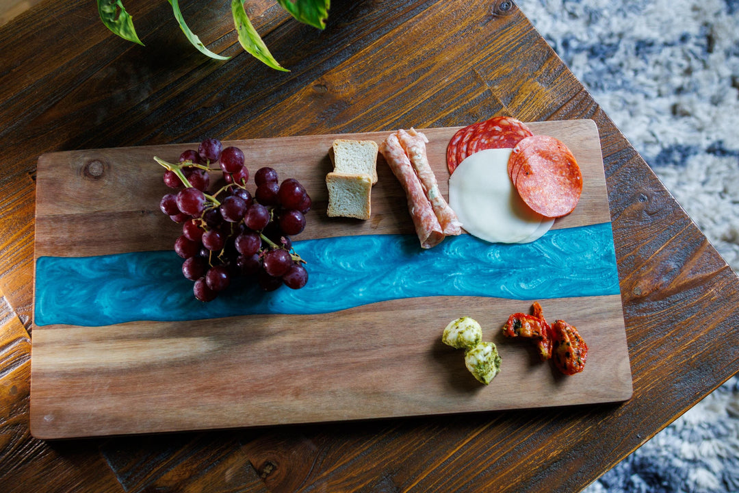 Wood Resin Charcuterie Board | Handmade Scottish Cheese Board | Serving Board Gift | Housewarming Present