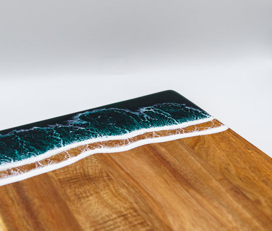 Wood Resin Charcuterie Board | Handmade Scottish Platter | Serving Board Gift | Housewarming