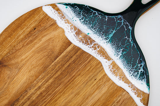 Wood Resin Charcuterie Board | Handmade Scottish Platter | Serving Board Gift | Housewarming